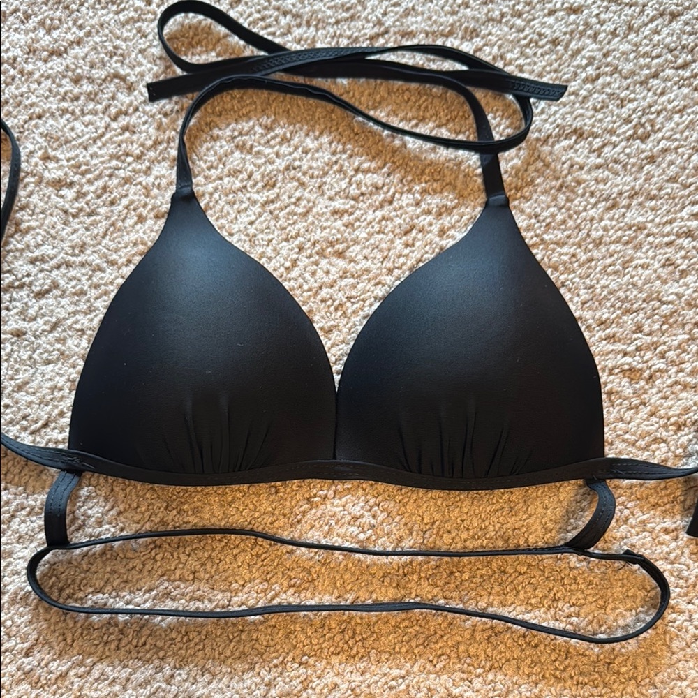 Black Triangle Bikini Set - image 3